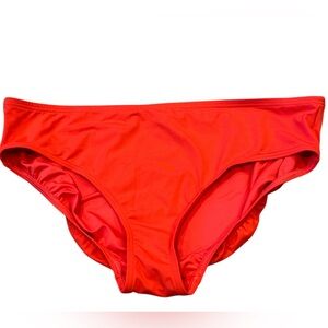 NWOT Lands’ End Draper James bikini red women’s bottoms/ size 22